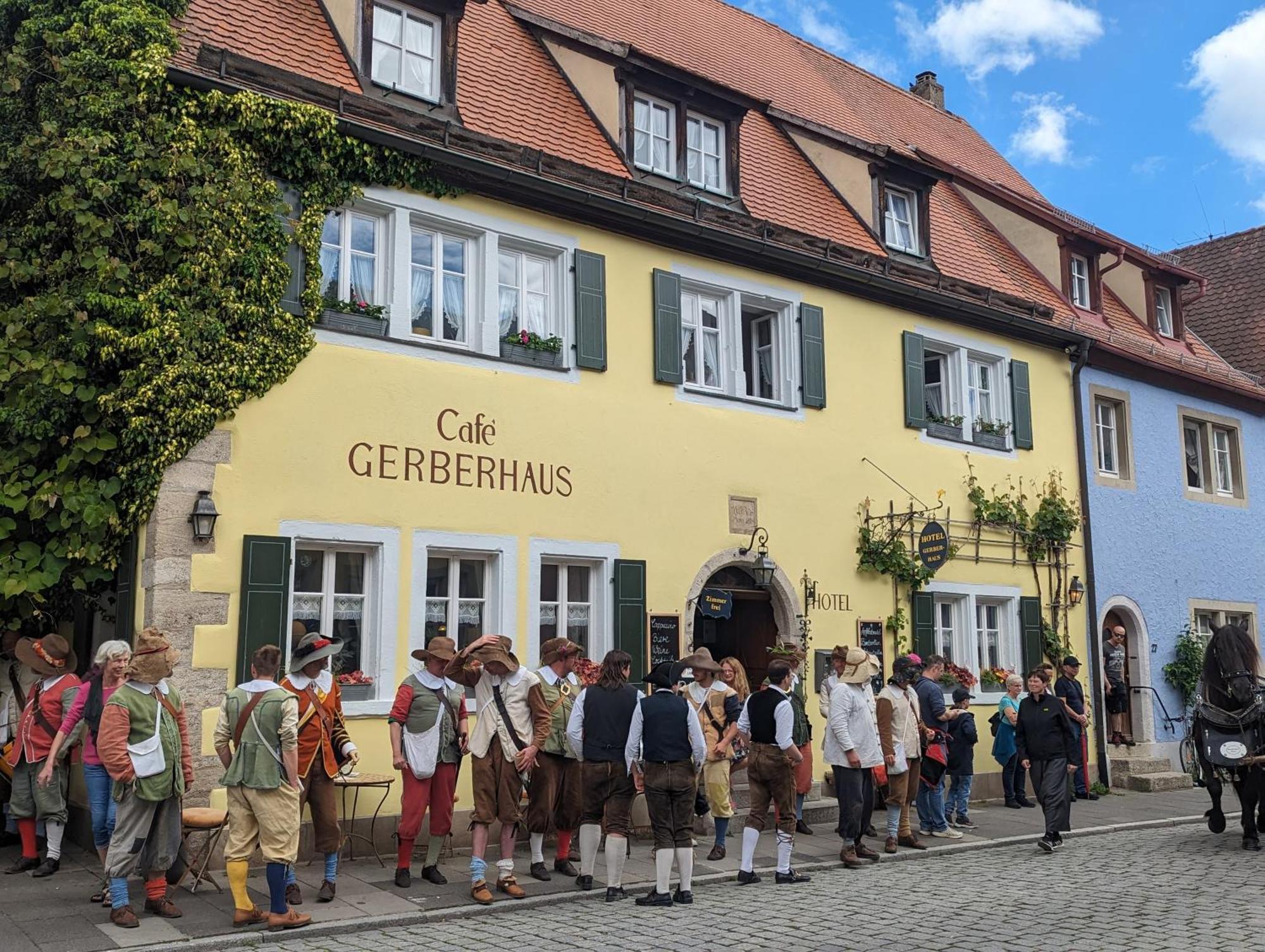 Hotel Gerberhaus Ротенбург об дер Таубер Екстериор снимка