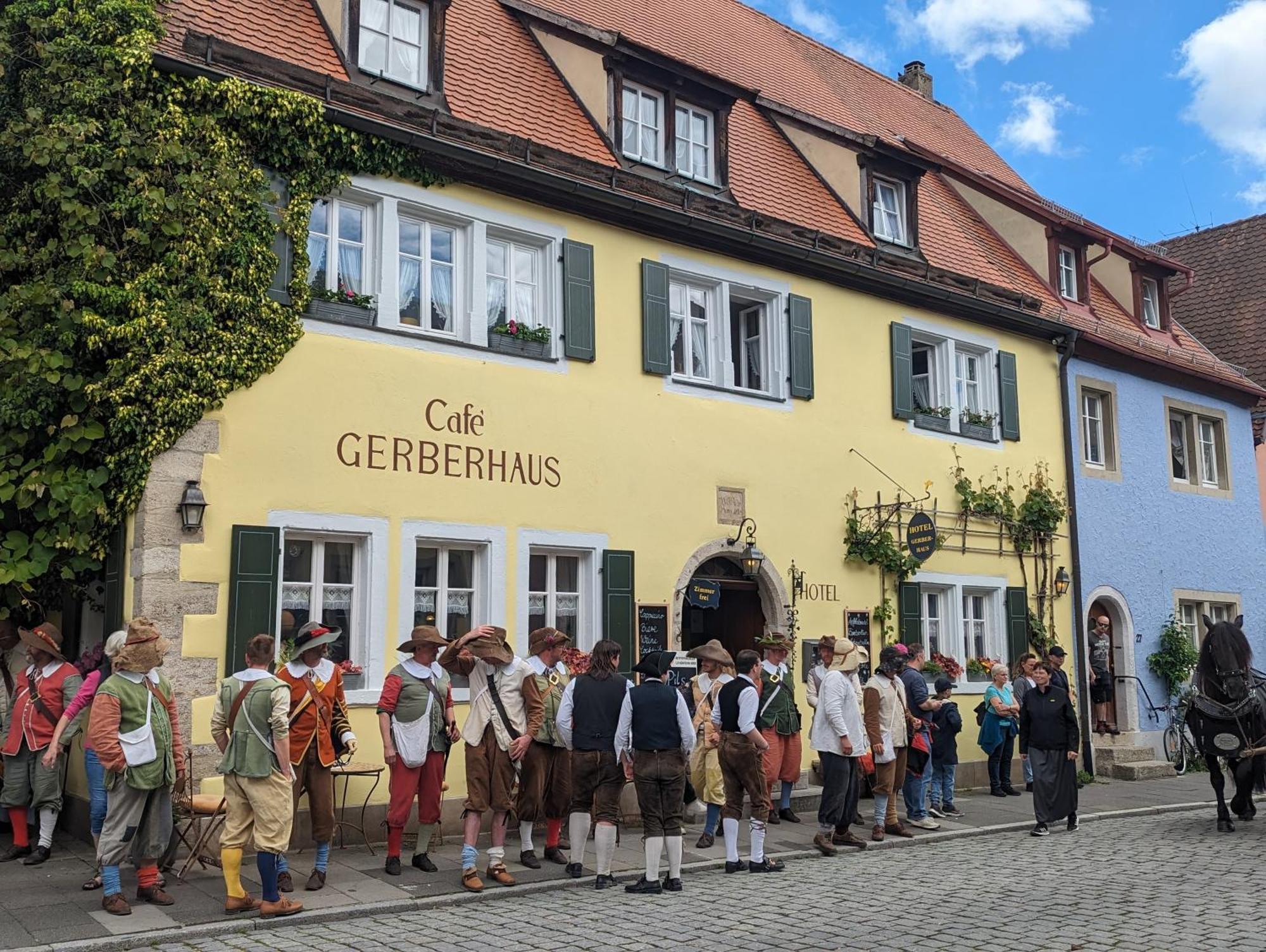 Hotel Gerberhaus Ротенбург об дер Таубер Екстериор снимка