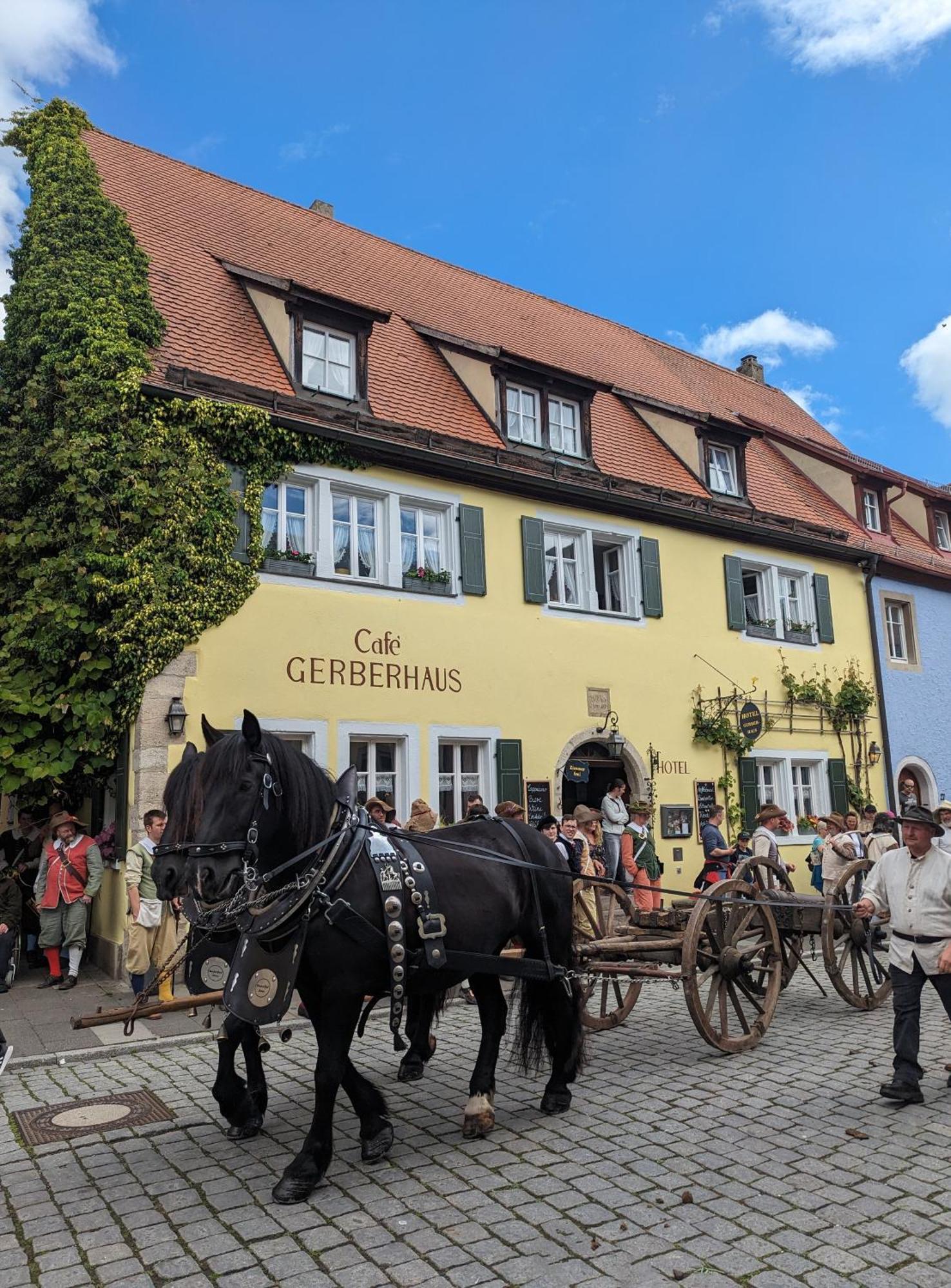 Hotel Gerberhaus Ротенбург об дер Таубер Екстериор снимка